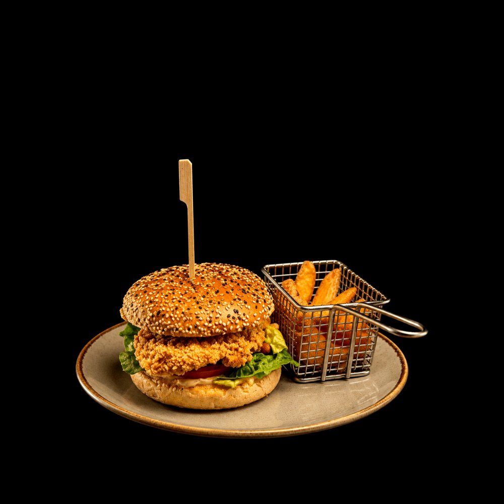 Burger z kurczakiem